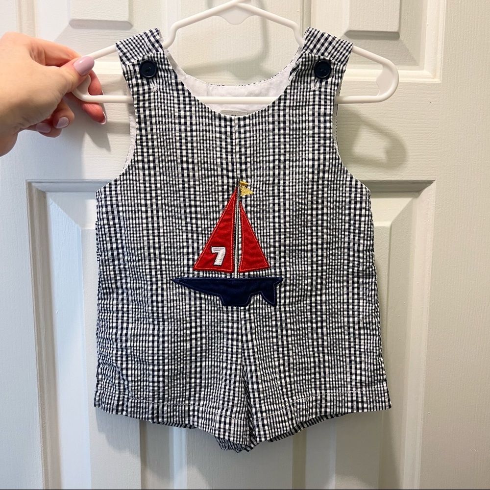 Baby Boy Sailboat Jon Jon